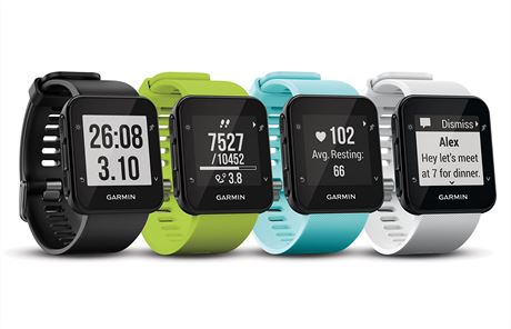 Nov sporttester Garmin Forerunner 35.