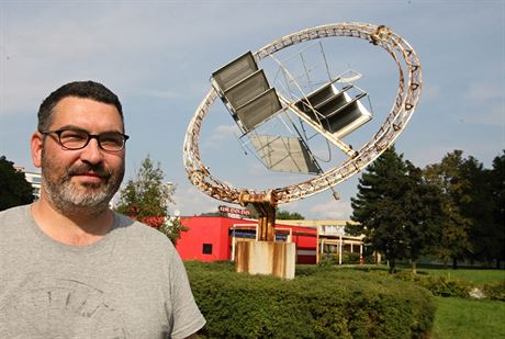 Dílo je ukázkou tvorby Vratislava Karla Nováka z roku 1978. Na snímku je...