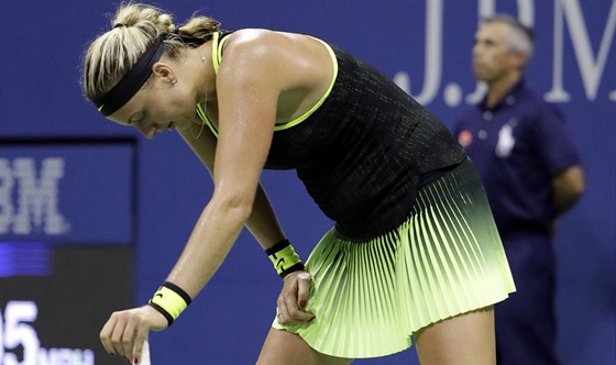 eská tenistka Petra Kvitová dola na US Open do osmifinále.