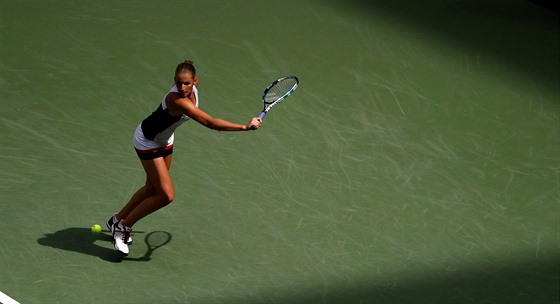 eská tenistka Karolína Plíková hraje v osmifinále US Open.