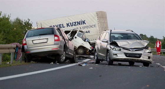 Tragická nehoda u Postoloprt na Lounsku. (6.9.2016)