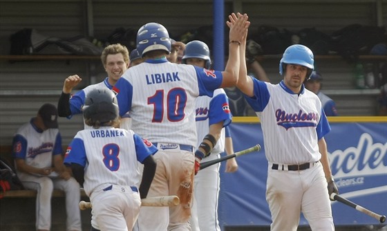 Radost tebíských baseballist