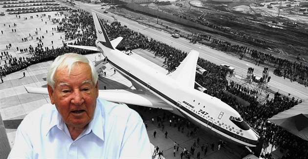 Joe Sutter (1921 - 2016), šéfkontruktér legendárního Boeingu 747 Joe Sutter (1921 - 2016), šéfkontruktér legendárního Boeingu 747