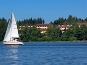 Wellness hotel Frymburk se pyšní soukromou pláží Wellness hotel Frymburk se pyšní soukromou pláží