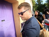 Odsouzený lobbista Marek Dalík přichází k věznici v Praze na Pankráci. (1. září... Odsouzený lobbista Marek Dalík přichází k věznici v Praze na Pankráci. (1. září...