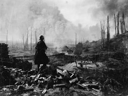 Obrázky z Battlefieldu 1 stylizované jako fotografie z první svtové války