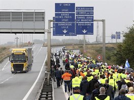 Pracovnci z pstavu, obchodnci a rezidenti protestuj proti nesnesiteln...