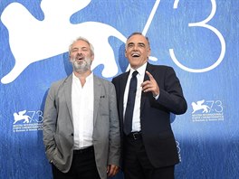 Sam Mendes a Alberto Barbera na MFF v Benátkách
