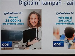 ODS pedstavila zvr sv kampan ped krajskmi a sentnmi volbami