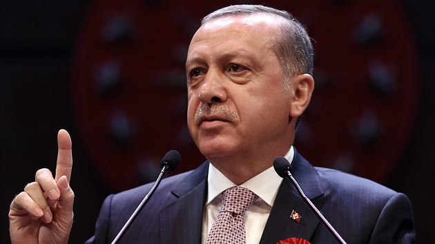 Tureck prezident Recep Tayyip Erdogan. (1.9.2016)