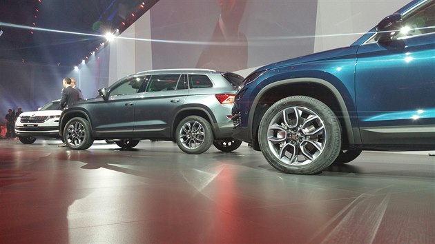 Automobilka koda 1. z v Berln odhalila svj nov model Kodiaq.