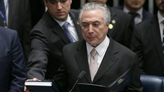 Brazilský prezident Michel Temer. (31. srpna 2016)