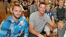 Studenty plzeňského Sportovního gymnázia, které se po 26 letech přestěhovalo do... Studenty plzeňského Sportovního gymnázia, které se po 26 letech přestěhovalo do...