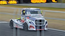 Adam Lacko během Czech Truck Prix v Mostě. Adam Lacko během Czech Truck Prix v Mostě.