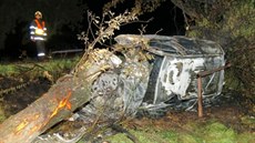 Nehoda v Sudicích na Opavsku skončila tragicky. (4. září 2016) Nehoda v Sudicích na Opavsku skončila tragicky. (4. září 2016)