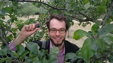 František Marčík na Petříně. František Marčík na Petříně.