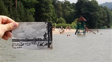 Hamr na Jezeře koupil, opravil a pro návštěvníky otevřel kemp s pláží, kde... Hamr na Jezeře koupil, opravil a pro návštěvníky otevřel kemp s pláží, kde...