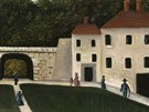 Henri Rousseau - Chodci v parku Henri Rousseau - Chodci v parku