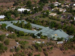 V národním parku Kakadu na severu Austrálie leí obí plaz. Architekti sem...