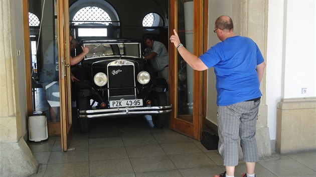 Moravsk zemsk muzeum zskalo do svch sbrek cenn historick automobil Praga Alfa XIX. Stane se soust nov stl expozice.