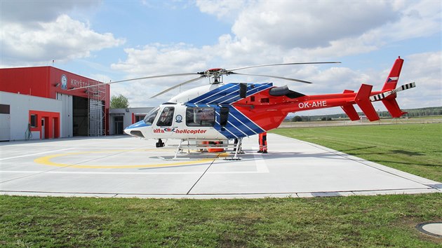 Nov heliport na letiti v Plan zaal zchranm slouit loni zatkem z.