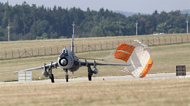Ukázka akce na mezinárodním armádním cvičení Ample Strike v Náměšti nad Oslavou.