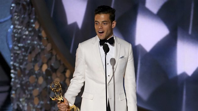 Rami Malek s cenou pro herce za seril Mr. Robot