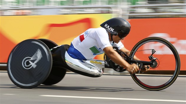 Alex Zanardi na paralympid v Riu