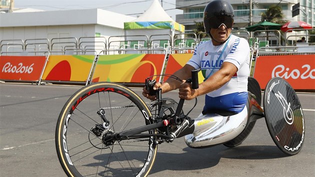 Alex Zanardi na paralympid v Riu