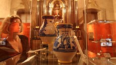 Jednou ze stálých expozic v Moravském zemském muzeu je část o Sv. Cyrilovi a... Jednou ze stálých expozic v Moravském zemském muzeu je část o Sv. Cyrilovi a...