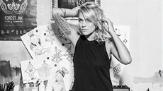 Tatérka Petra Hlaváčková. Tatérka Petra Hlaváčková.