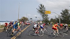 Momentka z paralympijského cyklistického závodu v Riu de Janeiro. Momentka z paralympijského cyklistického závodu v Riu de Janeiro.
