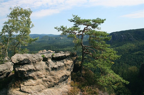 Vyhlídka z Malého Winterbergu