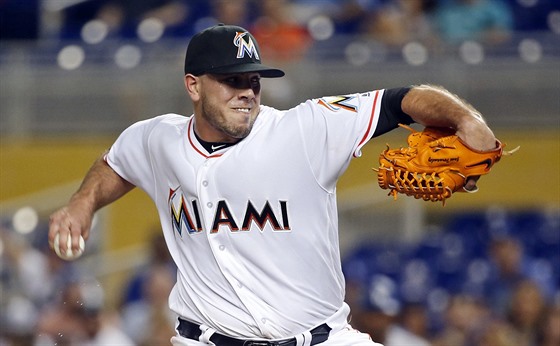 Nadhazova baseballového celku Miami Marlins José Fernández