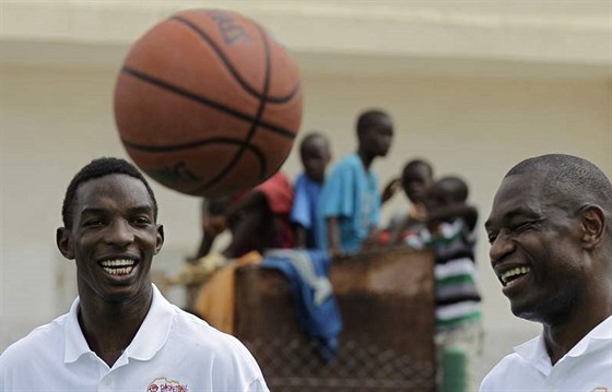 Na akci Basketball Without Borders do senegalského Dakaru v roce 2010 zavítali...
