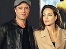 Brad Pitt a Angelina Jolie - v souasn dob nejznmj rozvdjc se pr na...