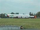 Celý pátek a sobotu cestoval trup letadla Tu-154 z Prahy do kunovického muzea.... Celý pátek a sobotu cestoval trup letadla Tu-154 z Prahy do kunovického muzea....