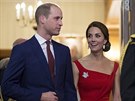 Princ William a jeho manelka Kate (Victoria, 26. záí 2016)