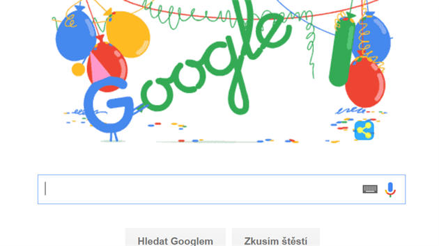 Google slaví osmnácté narozeniny. Tedy přibližně. Přesné datum záleží na tom,... Google slaví osmnácté narozeniny. Tedy přibližně. Přesné datum záleží na tom,...