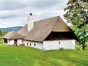 Jedna z chalup v Chalupách Jedna z chalup v Chalupách