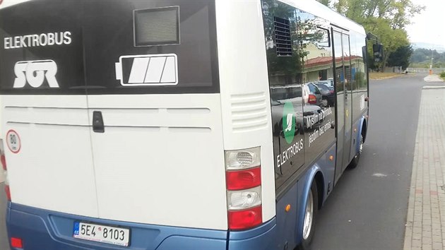 Elektrobus SOR testovali v Ostrov.