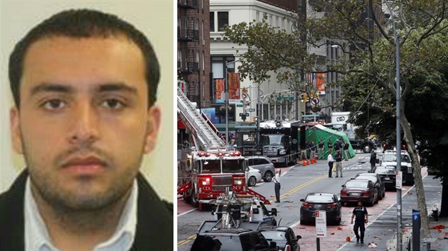 Ahmad Rahami, naturalizovan Afghnec podezel z bombovch tok v USA