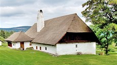 Jedna z chalup v Chalupách Jedna z chalup v Chalupách