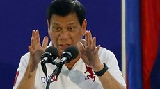 Rodrigo Duterte, prezident Filipín.