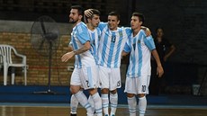 Radost futsalistů Argentiny Radost futsalistů Argentiny