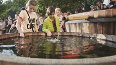 V zoologické zahradě v Plzni otevřeli novou expozici Mokrý svět. (22. září 2016) V zoologické zahradě v Plzni otevřeli novou expozici Mokrý svět. (22. září 2016)