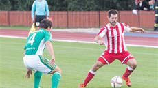 Momentka z utkání Hulín - Bohemians. Momentka z utkání Hulín - Bohemians.