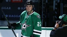 Jiří Hudler z Dallasu dal vítězný gól v přípravném zápase se St. Louis. Jiří Hudler z Dallasu dal vítězný gól v přípravném zápase se St. Louis.