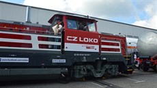 CZ Loko pivezlo do Berlína nejvtí ze svých posunovacích lokomotiv,...