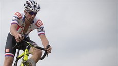 Radomír Šimůnek v táborském závodě Českého cyklokrosového poháru Radomír Šimůnek v táborském závodě Českého cyklokrosového poháru